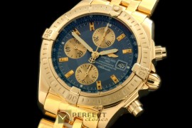 BLEV00303 Chronomat Evo YG/YG Blue Sticks A-77528800