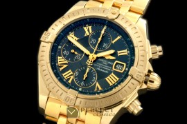BLEV00323 Chronomat Evo YG/YG Blue Roman A-77528800