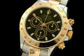 RLDT00105 Daytona 116523 YG/SS Black Stick A-775Sec@6 28800
