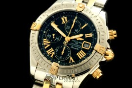 BLEV00222 Chronomat Evo SS/YG Black Roman A-77528800