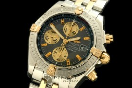 BLEV00204 Chronomat Evo SS/YG Grey Sticks A-77528800