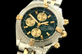 BLEV00206 Chronomat Evo SS/YG Green Sticks A-77528800