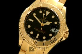 RYMIDF00012A Yachtmaster Mid YG Black Asian Eta 2836/3135