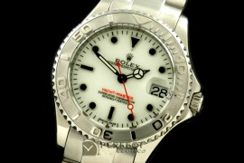 RYMID00012A Yachtmaster Mid SS White Asian Eta 2836/3135