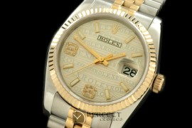 RDJMT00051A SS/YG TT Champagne Asian Eta 2836/3135- Real Diamond