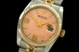 RDJMT00054A SS/YG TT Salmon Asian Eta 2836/3135- Real Diamond
