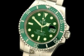 RLSS00112 116600LV Green SS Asian 2813 28800