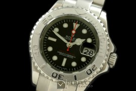 RYMLD00013 Yachtmaster Lady SS Black Swiss Eta 2671