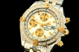 BLEVB00201 Chronomat Evo SS/YG White Sticks A-77528800