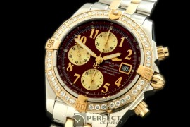 BLEVB00215 Chronomat Evo SS/YG Brown Num A-77528800