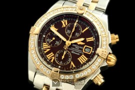 BLEVB00224 Chronomat Evo SS/YG Brown Roman A-77528800