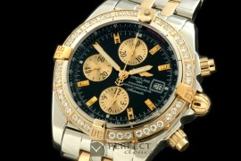 BLEVB00202 Chronomat Evo SS/YG Black Sticks A-77528800
