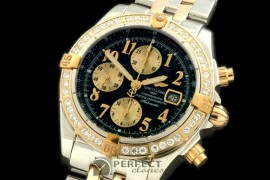 BLEVB00212 Chronomat Evo SS/YG Blacj Num A-77528800