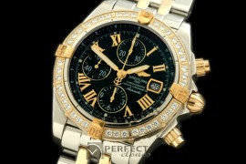 BLEVB00222 Chronomat Evo SS/YG Black Roman A-77528800