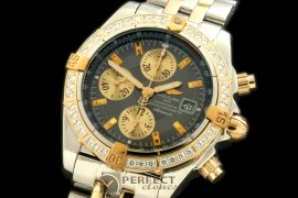 BLEVB00204 Chronomat Evo SS/YG Grey Sticks A-77528800