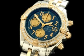 BLEVB00213 Chronomat Evo SS/YG Blue Num A-77528800
