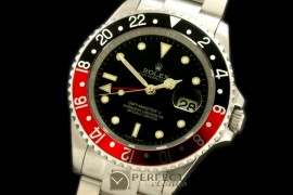 RLGS00151 GMT II 1671SS Black/Red Asian 2813 21J