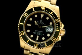 RLSF00001 116619 Black FG Sub Swiss 2836/3135
