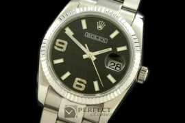 RDJMS00055 SS/SS OYS Black Asian 2813 - Real Diamonds