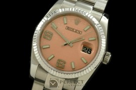 RDJMS00054 SS/SS OYS Salmon Asian 2813 - Real Diamonds