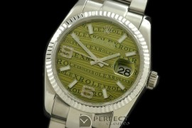 RDJMS00053 SS/SS OYS Khaki Asian 2813 - Real Diamonds