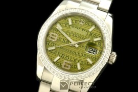 RDJMS00013AD SS/SS OYS Khaki Asian 2836 - Real Diamonds