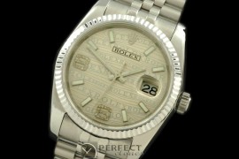 RDJMS00031A SS/SS JUB Silver Asian 2836 - Real Diamonds