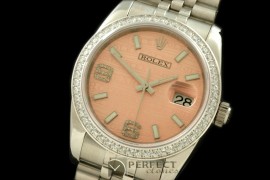 RDJMS00034AD SS/SS JUB Salmon Asian 2836 - Real Diamonds