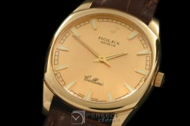 RLCD00205 Cellini Danos Men YG/LE Gold Swiss Quartz