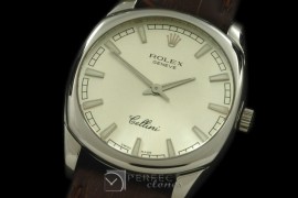 RLCD00104 Cellini Danos Men SS/LE Silver Swiss Quartz