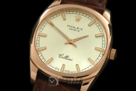RLCD00304 Cellini Danos Men RG/LE Silver Swiss Quartz