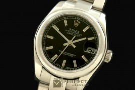 RDJmS30023A SS Oyster Black Sticks Swiss 2688/2355