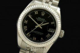 RDJmS10063A SS Jubilee Black Roman Swiss 2688/2355