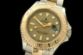 RYMENT00113 Yachtmaster Men SS/YG TT Grey Asia 2813 25J 28800