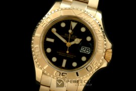 RYMENF00112 Yachtmaster Men FG Black Asia 2813 25J 28800