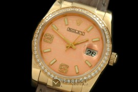 RDJMF00114D YG/LE Salmon Asian 2813 2880-Real Diamonds