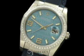 RDJMS00082D SS/LE Blue Asian 2813 2880Real Diamonds