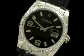 RDJMS00085D SS/LE Black Asian 2813 2880Real Diamonds