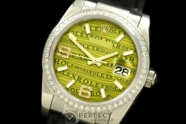 RDJMS00083D SS/LE Khaki Asian 2813 2880Real Diamonds