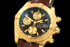 BLEV00305L Chronomat Evo YG/LE Brown Sticks A-77528800