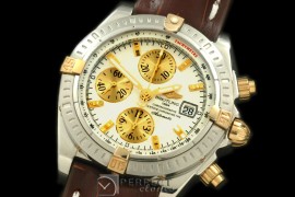 BLEV00201L Chronomat Evo SS/YG/LE White Sticks A-77528800