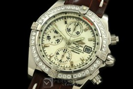 BLEVB10001L Chronomat Evo SS/LE White Sticks A-77528800