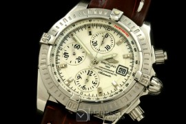 BLEV00101L Chronomat Evo SS/LE White Sticks A-77528800