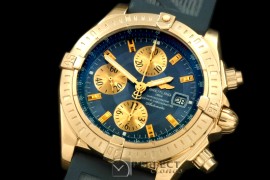 BLEV00303R Chronomat Evo YG/RU Blue Sticks A-77528800