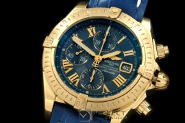 BLEV00323L Chronomat Evo YG/LE Blue Roman A-77528800