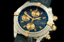 BLEV00203R Chronomat Evo SS/YG/RU Blue Sticks A-77528800