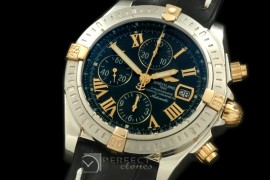 BLEV00222L Chronomat Evo SS/YG/LE Black Roman A-77528800
