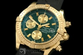 BLEV00306R Chronomat Evo YG/RU Green Sticks A-77528800