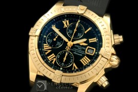 BLEV00322R Chronomat Evo YG/RU Black Roman A-77528800