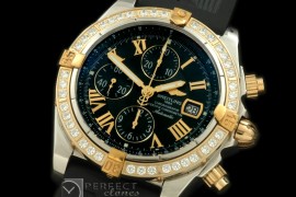 BLEVB00222R Chronomat Evo SS/RU Black Roman A-77528800